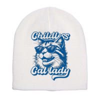 Childless Cat Ladies Against Fascism Short Acrylic Beanie