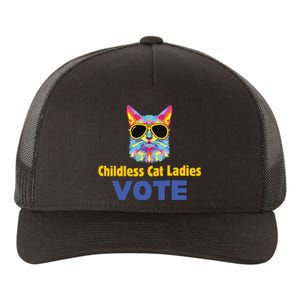 Childless Cat Ladies Voting Yupoong Adult 5-Panel Trucker Hat