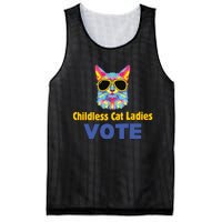 Childless Cat Ladies Voting Mesh Reversible Basketball Jersey Tank