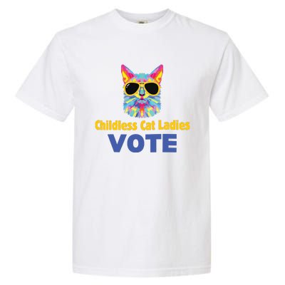 Childless Cat Ladies Voting Garment-Dyed Heavyweight T-Shirt