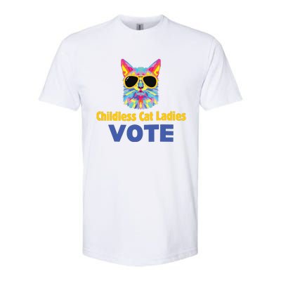 Childless Cat Ladies Voting Softstyle CVC T-Shirt