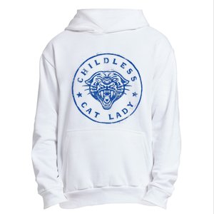 Childless Cat Lady Brave Proud Independent Apparel Urban Pullover Hoodie