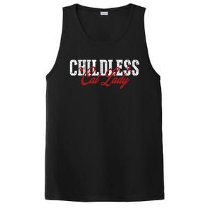 Childless Cat Lady Cat Ladies For Kamala Harris 2024 PosiCharge Competitor Tank