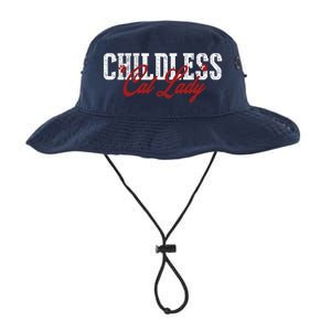 Childless Cat Lady Cat Ladies For Kamala Harris 2024 Legacy Cool Fit Booney Bucket Hat