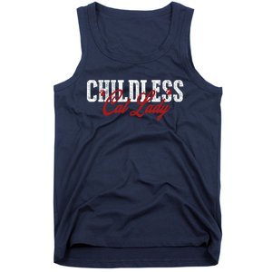 Childless Cat Lady Cat Ladies For Kamala Harris 2024 Tank Top