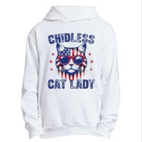 Childless Cat Ladies For Kamala Harris 2024 Election Urban Pullover Hoodie