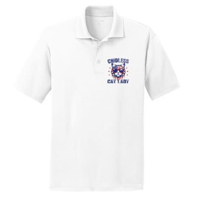 Childless Cat Ladies For Kamala Harris 2024 Election PosiCharge RacerMesh Polo