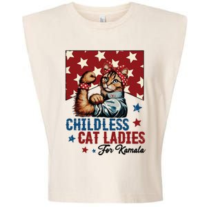 Childless Cat Ladies Childless Cat Lady Garment-Dyed Women's Muscle Tee