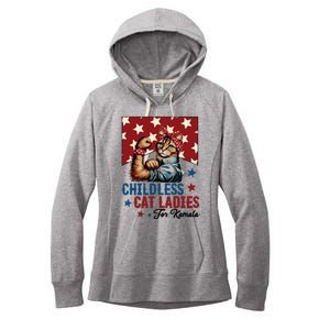 Childless Cat Ladies Childless Cat Lady Women's Fleece Hoodie