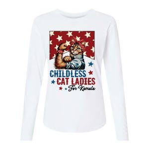 Childless Cat Ladies Childless Cat Lady Womens Cotton Relaxed Long Sleeve T-Shirt