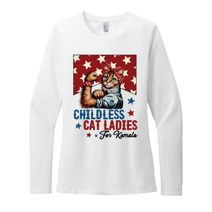 Childless Cat Ladies Childless Cat Lady Womens CVC Long Sleeve Shirt