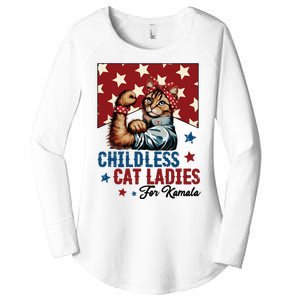 Childless Cat Ladies Childless Cat Lady Women's Perfect Tri Tunic Long Sleeve Shirt