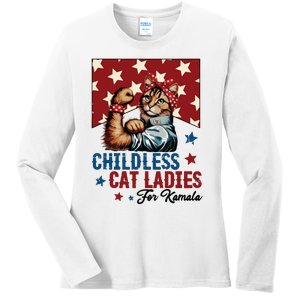 Childless Cat Ladies Childless Cat Lady Ladies Long Sleeve Shirt