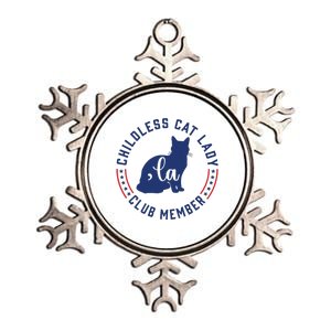 Childless Cat Lady Club Member Metallic Star Ornament