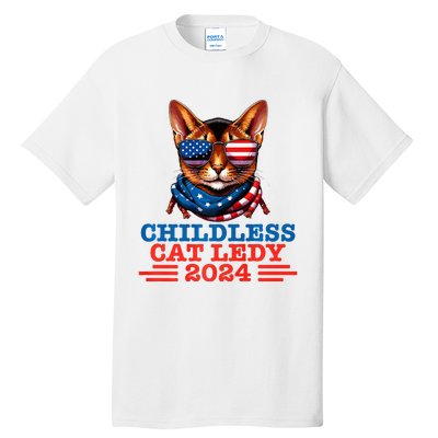 Childness Cat Ladies For President Kamala Harris 2024 Tall T-Shirt