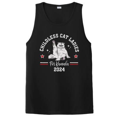 Childless Cat Ladies For Kamala Harris 2024 Election PosiCharge Competitor Tank