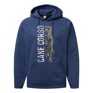 Cane Corso Lover Italian Dog Pet Cane Corso Gift Performance Fleece Hoodie