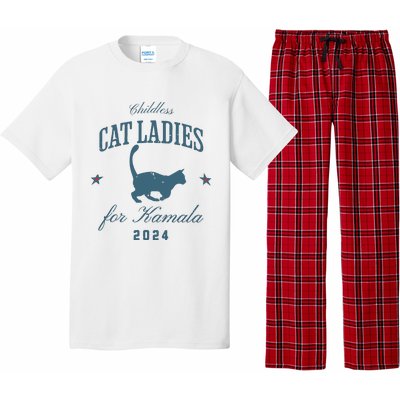 Childless Cat Ladies Against Fascism Feminist Pajama Set