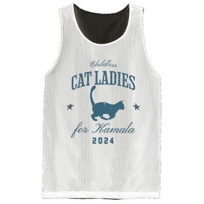 Childless Cat Ladies Against Fascism Feminist Mesh Reversible Basketball Jersey Tank