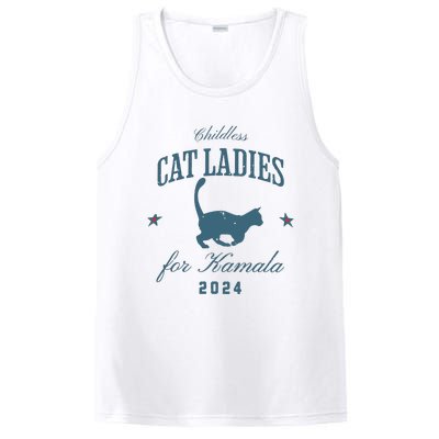 Childless Cat Ladies Against Fascism Feminist PosiCharge Competitor Tank