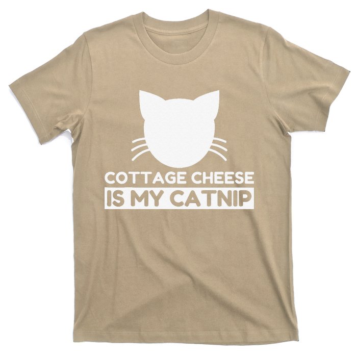 Cottage Cheese Lover Funny Cute Cat Gifts T-Shirt