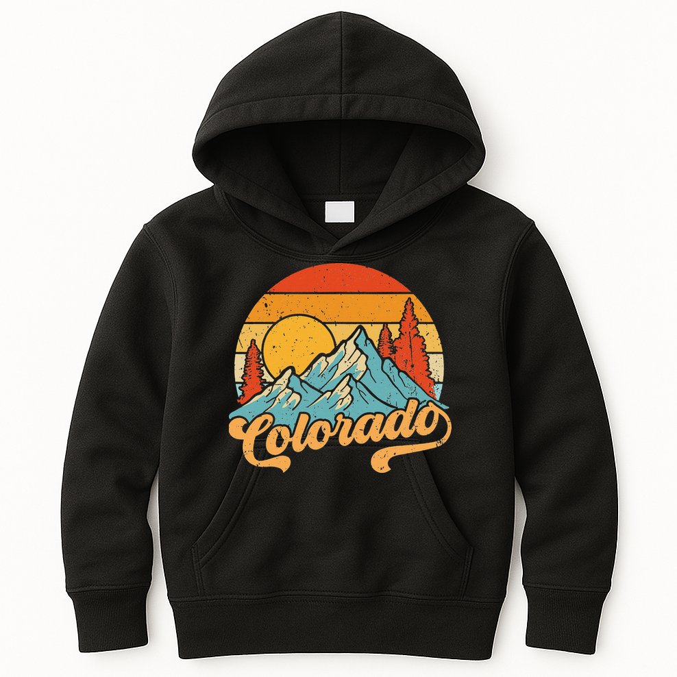 Colorado Colorado Lover funny Colorado Kids Hoodie
