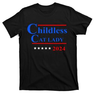 Childless Cat Lady 2024 T-Shirt