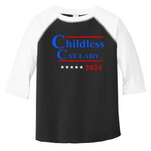 Childless Cat Lady 2024 Toddler Fine Jersey T-Shirt