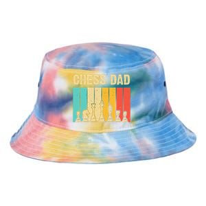 Cool Chess Lover Art For Dad Men Father Novelty Chess Player Tie Dye Newport Bucket Hat