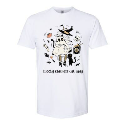 Childless Cat Ladies Cat Karma Retro Funny Softstyle CVC T-Shirt