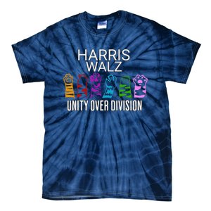 Childless Cat Lady Unity Over Division Harris 2024 Cat Hand Tie-Dye T-Shirt