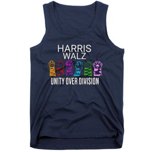 Childless Cat Lady Unity Over Division Harris 2024 Cat Hand Tank Top