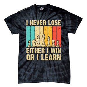 Cool Chess Lover Art For Novelty Chess Player Tie-Dye T-Shirt