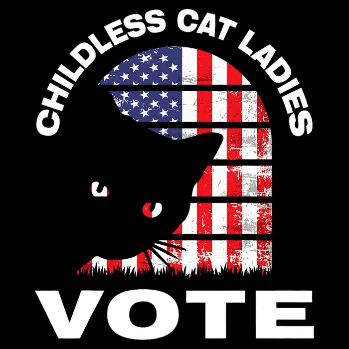 Childless Cat Ladies Vote Retro Cooling Performance Crew T-Shirt