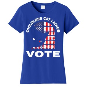 Childless Cat Ladies Vote Retro Women's T-Shirt