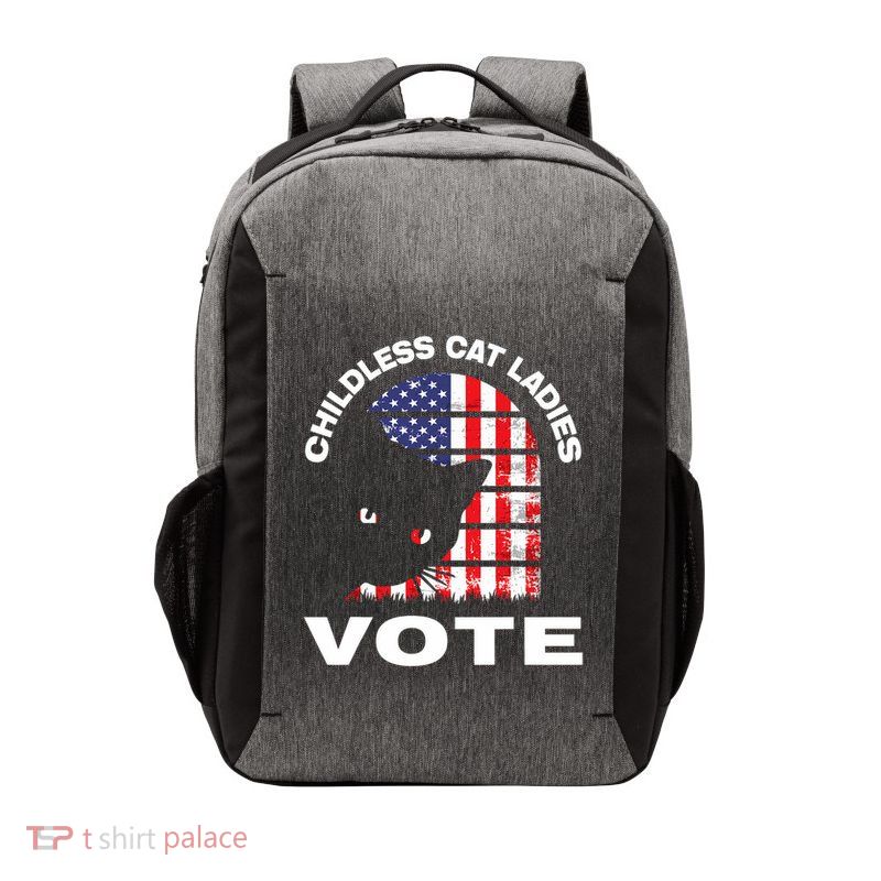 Childless Cat Ladies Vote Retro Vector Backpack
