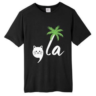 Coconut Comma La Childless Cat Lady 2024 Tall Fusion ChromaSoft Performance T-Shirt