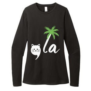 Coconut Comma La Childless Cat Lady 2024 Womens CVC Long Sleeve Shirt