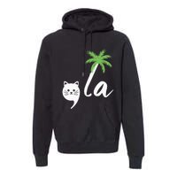 Coconut Comma La Childless Cat Lady 2024 Premium Hoodie