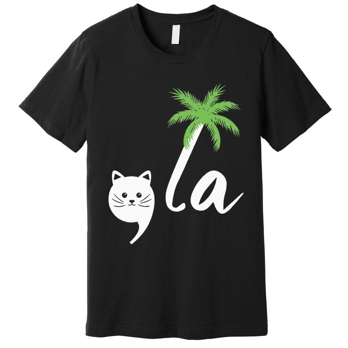 Coconut Comma La Childless Cat Lady 2024 Premium T-Shirt