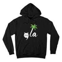 Coconut Comma La Childless Cat Lady 2024 Tall Hoodie