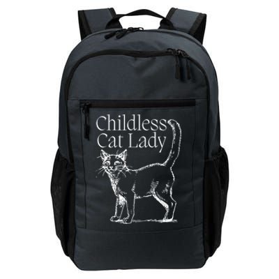 Childless Cat Lady Funny Voting Election 2024 Usa Kamala Harris 2024 Daily Commute Backpack