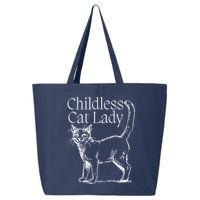 Childless Cat Lady Funny Voting Election 2024 Usa Kamala Harris 2024 25L Jumbo Tote