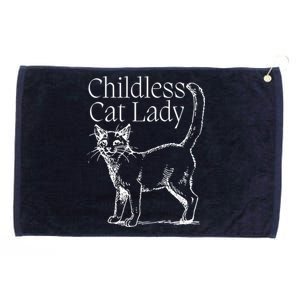 Childless Cat Lady Funny Voting Election 2024 Usa Kamala Harris 2024 Grommeted Golf Towel