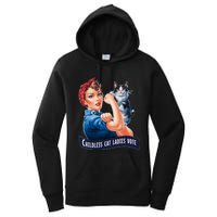 Childless Cat Ladies Vote Rosie The Riveter Women's Pullover Hoodie