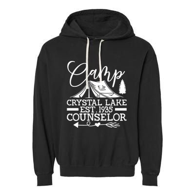 Camp Crystal Lake Garment-Dyed Fleece Hoodie
