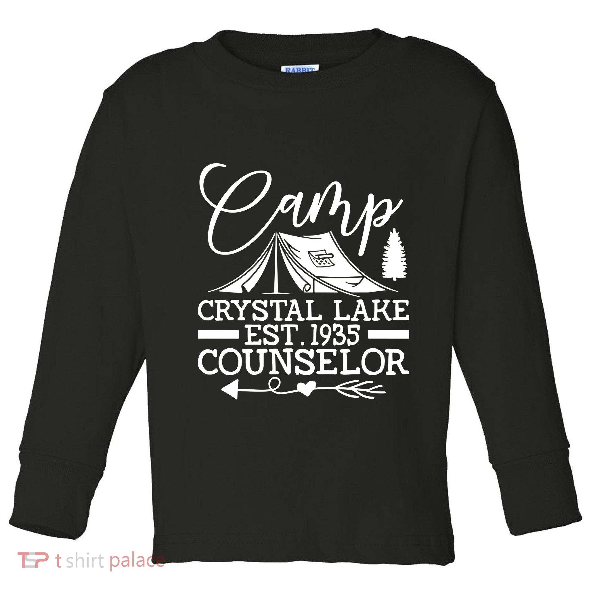 Camp Crystal Lake Toddler Long Sleeve Shirt