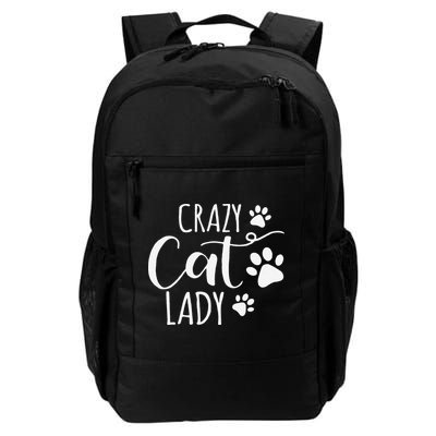 Crazy Cat Lady Funny Cat Meow For Women Love Cat Backpack