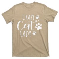 Crazy Cat Lady Funny Cat Meow For Women Love Cat T-Shirt