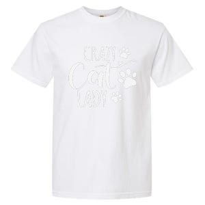 Crazy Cat Lady Funny Cat Meow For Women Love Cat Garment-Dyed Heavyweight T-Shirt